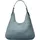 Michael Kors Nolita Large Schultertasche Nubukleder Blue