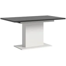 inn.furn Home-X 150 x 76 x 90 cm grau/weiß