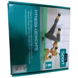 UE Stock Hantel-Set 6-tlg. Fitness Gewichte Set Vielseitiges Training für Zuhause Türkis, ideal zur Steigerung von Kraft und Ausdauer grün