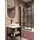 Neuesbad Duschsystem mit Thermostat mit Regenbrause schwarz NAC_N1HT