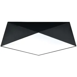 Deckenleuchte Deckenlampe PVC Stahl Schwarz modern Esszimmer Schlafzimmer