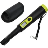 Metalldetektor-pinpointer Mit Lcd-display Schwarz Und Gelb