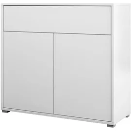 Mirjan24 Gesita 100 x 93 x 40 cm Weiß