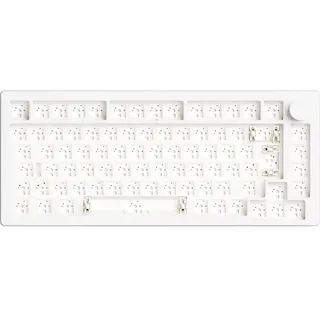 Akko Monsgeek M1 V5 ISO Barebone Kit - Moonlight White (Barebone), Tastatur, Weiss