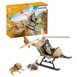 Schleich Wild Life 42476 Helikopter Tierrettung Spielfiguren-Set 4055744038822 Schleich