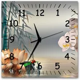 Bilder-Manufaktur BM wahlweise Funkwanduhr ODER Quarzwanduhr Funkwanduhren Funkuhr Wanduhr Funk ODER Quarz kein Ticken lautlos geräuschlos leise modern ohne Tickgeräusche MF22-10657-funk