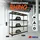 Proregal Schwerlastregal Rhino HxBxT 200x200x60cm 4 Spanplatten-Ebenen 8mm Fachlast 500kg Schwarz Metall, 200x200x60 cm, Freizeit, Heimwerken, Werkstatt, Schwerlastregale