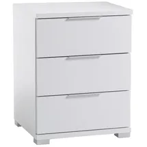 Sconto Nachtschrank NAKO 46 x 42 x 61 cm Weiß
