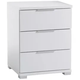Sconto Nachtschrank NAKO 46 x 42 x 61 cm Weiß