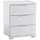Sconto Nachtschrank NAKO 46 x 42 x 61 cm Weiß