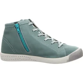 Softinos Bequeme Stiefeletten für Damen, grün, Größe 38 EU