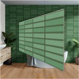 revêt Wandpaneel Revet Grün 3 St. 60 x 120 cm