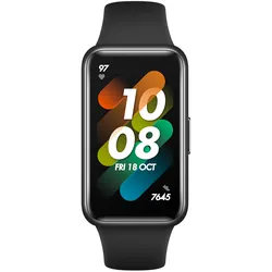 Huawei Band 7 schwarz Schwarz Bluetooth 44mm iOS,Android,Windows,Sonstige Smartwatch Fitnesstracker