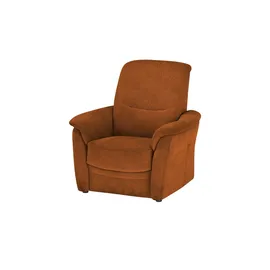 Polstermöbel Oelsa Sessel Sarah Flachgewebe 93 x 98 x 92 cm Orange