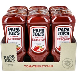 Papa Joes Tomaten Ketchup 500 ml, 12er Pack