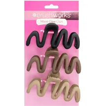 Brushworks Wave Claw Clips Haarspange 3 St.
