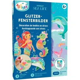 ARTISTA Glitzer-Fensterbilder Unterwasserwelt Kreativset