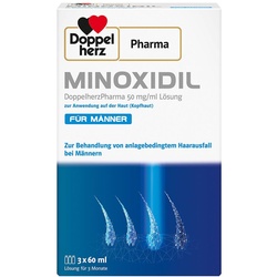 Minoxidil DoppelherzPharma für Männer 50 mg/ml Lösung zur Anwend