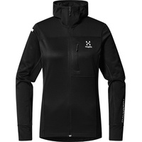 Haglöfs L.I.M Mid Multi Hood Damen Sweater-Schwarz-XS