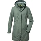 KILLTEC Damen Funktionsjacke/Outdoorjacke mit abzippbarer Kapuze KOS 44 WMN PRK, pale green, 38, 41284-000