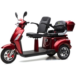 ECONELO S2000, Elektroroller, Zweisitzer, bordeaux, versch. Farben