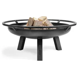 Cook King Feuerschale PORTO Ø 70 cm Schwarz