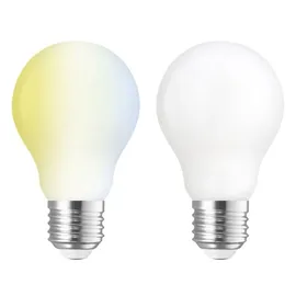 Spectrum Smart LED Birnenform 5W = 45W E27 opal Warmweiß bis Tageslichtweiß 2700K - 6500K Tuya Wi-Fi