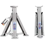Alca alca® Unterstellbock Stützböcke Wagenheber höhenverstellbar 2t faltbar 2er Set