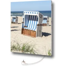 Marmony Infrarotheizung Motiv Strandkorb 500 W