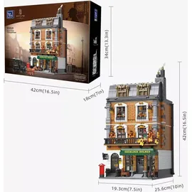 pantasy 85014 Baker Street 221B Appartment Klemmbausteine Spielzeug Bausatz-NEU