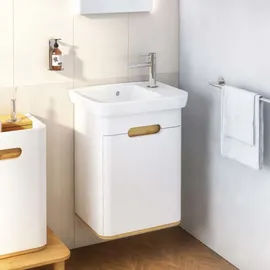 Vitra Waschtisch-Unterschrank 50 x 66,5 cm Weiß Matt