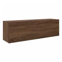 VidaXL Bad-Wandschrank Braun Eichen-Optik 100x25x30 cm Holzwerkstoff