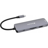 Verbatim USB-C Pro Multiport Hub CMH-08, USB-C 3.0 [Stecker]