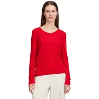 Betty Barclay Kaschmir-Pullover mit V-Ausschnitt 42, Rot | 42