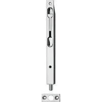 DENI Rohrkantriegel 9272,mit Hebel 20x400mm,Hub15mm Stahl,silber