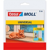 Tesa UNIVERSAL 55604-00100-00 Dichtband tesamoll® weiß (L x B) 6 m x 15 mm 1