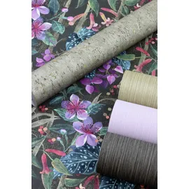 Rasch Textil Rasch Vliestapete 537642 Lila-Hell Lila Uni 10,05 m x 0,53 m