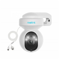 Reolink E1 Outdoor 5MP PTZ 2.4/5G WLAN IP Überwachungskamera (Außenbereich, 1-tlg., Personen- & Autoerkennung, Farbige Nachtsicht, Auto-Tracking, Zoom) weiß