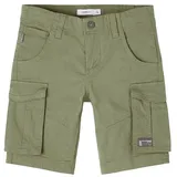 NAME IT Ryan Twibamgo Cargo Shorts - Deep Lichen Green - 15 Jahre