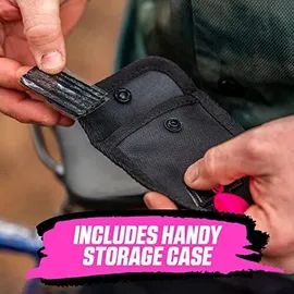 Muc-Off Tubeless Puncture Plug Reparaturset Flickzeug pink Einheitsgröße