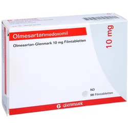 Olmesartan Glenmark 10 mg Filmtabletten 98 St