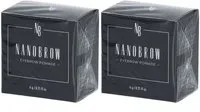 NANOBROW Pomade à sourcils brun moyen Pommade 2x6 g