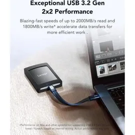 Lexar SL500M 2 TB USB-C Schwarz LSL500M002T-RNBNG