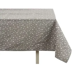 San Ignacio KINVARA - Anti-Flecken-Tischdecke „Lun Gris“ 140x180cm