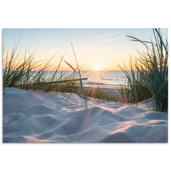 Wandbild »Ostseestrand«, Strand, (1 St.), als Alubild, Outdoorbild, Leinwandbild, Poster, Wandaufkleber, 26468405-0 Farbe Bild(er): naturfarben B/H: 70 cm x 50 cm
