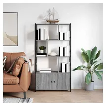 vidaXL Bücherregal 80 x 30 x 155,5 cm Grau