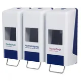 Blanc HYGIENIC SET: Hautschutzprogramm PROFI + Spender + 6x Füllmittel + Hautschutzplan nach Verordnung, robust & sparsam Industrie