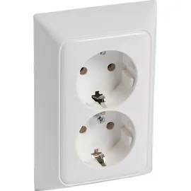 Legrand Schuko-Steckdose 2-fach Unterputz Weiß 1 St.