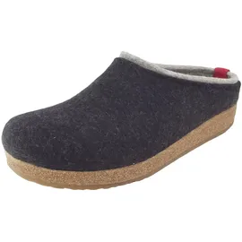 HAFLINGER Grizzly Kris Pantoffel Grau 45