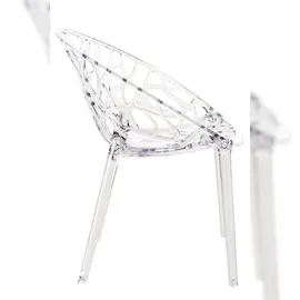 CLP Crystal Stapelstuhl 59 x 60 x 80 cm transperant 2 St.